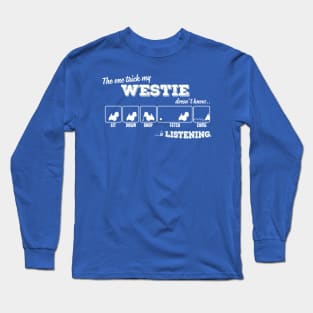 Westie Long Sleeve T-Shirt